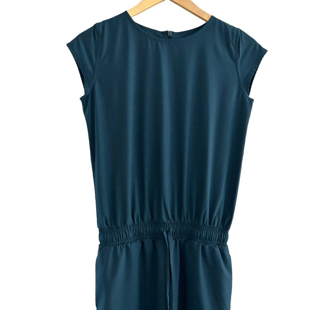 Albion Teal Mini Dress - Picture 6 of 16